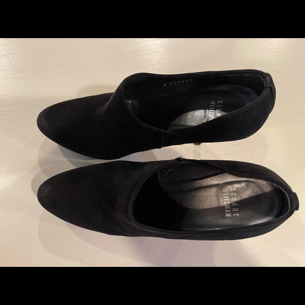 Stuart Weitzman Suede Platform Shoe Boot - image 3